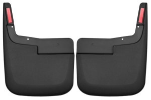 Ford F-150 Mud Guards - Front - Husky Liners - FormFit Design - Black - 2015
